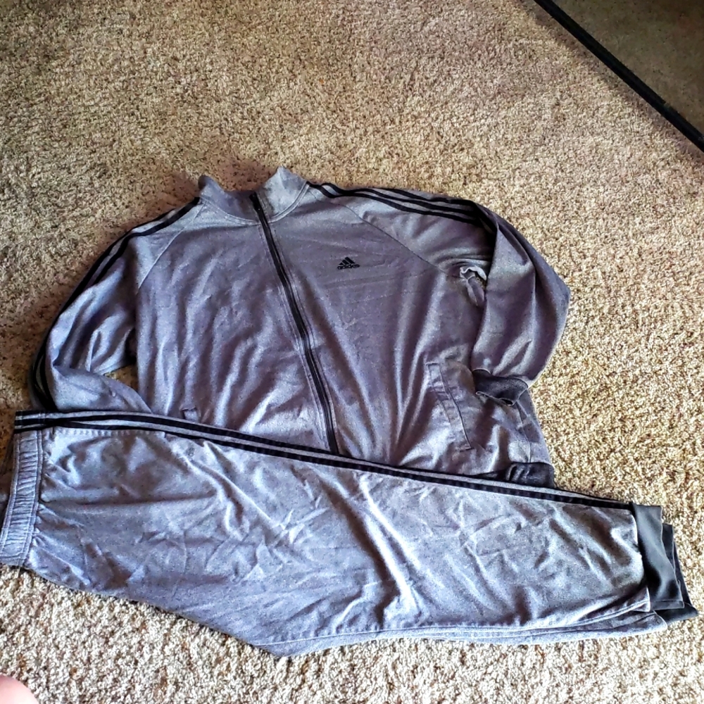 Adidas sweat suit